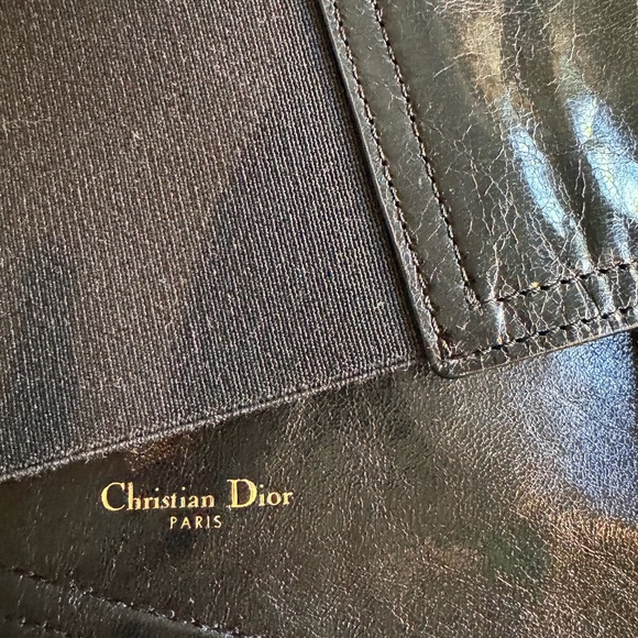 Christian Dior 2019 Crinkled Lambskin Saddle belt bag - Picture 6 of 10